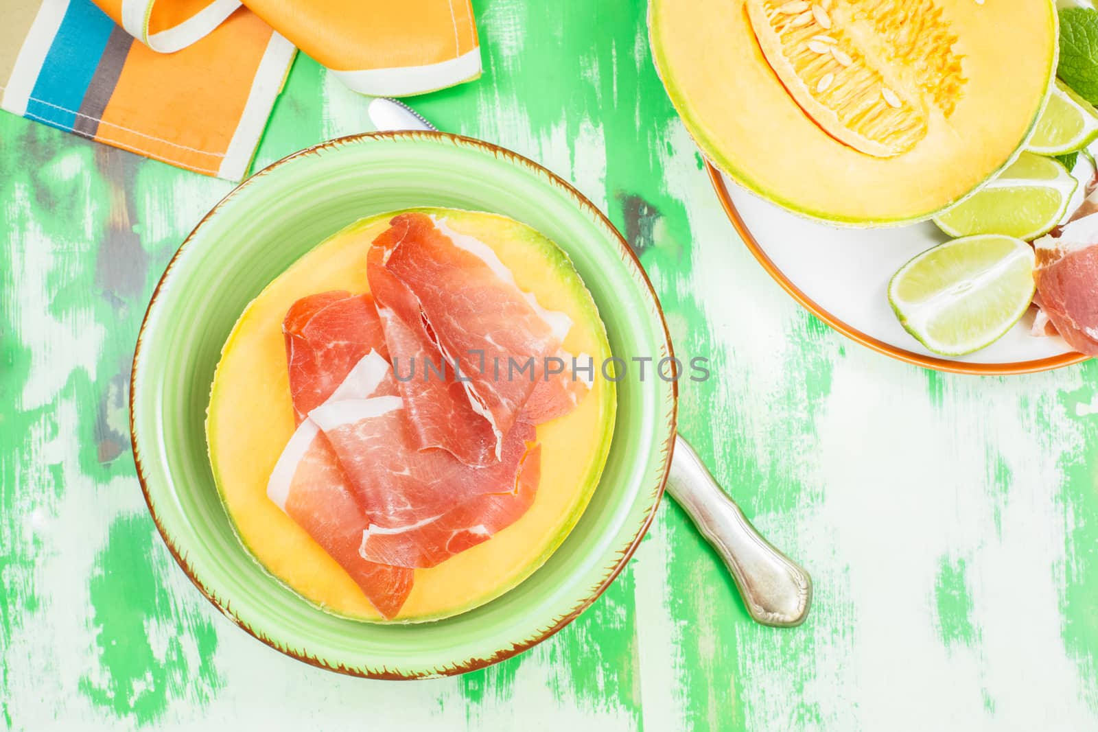 Fresh Melon with Prosciutto by Slast20