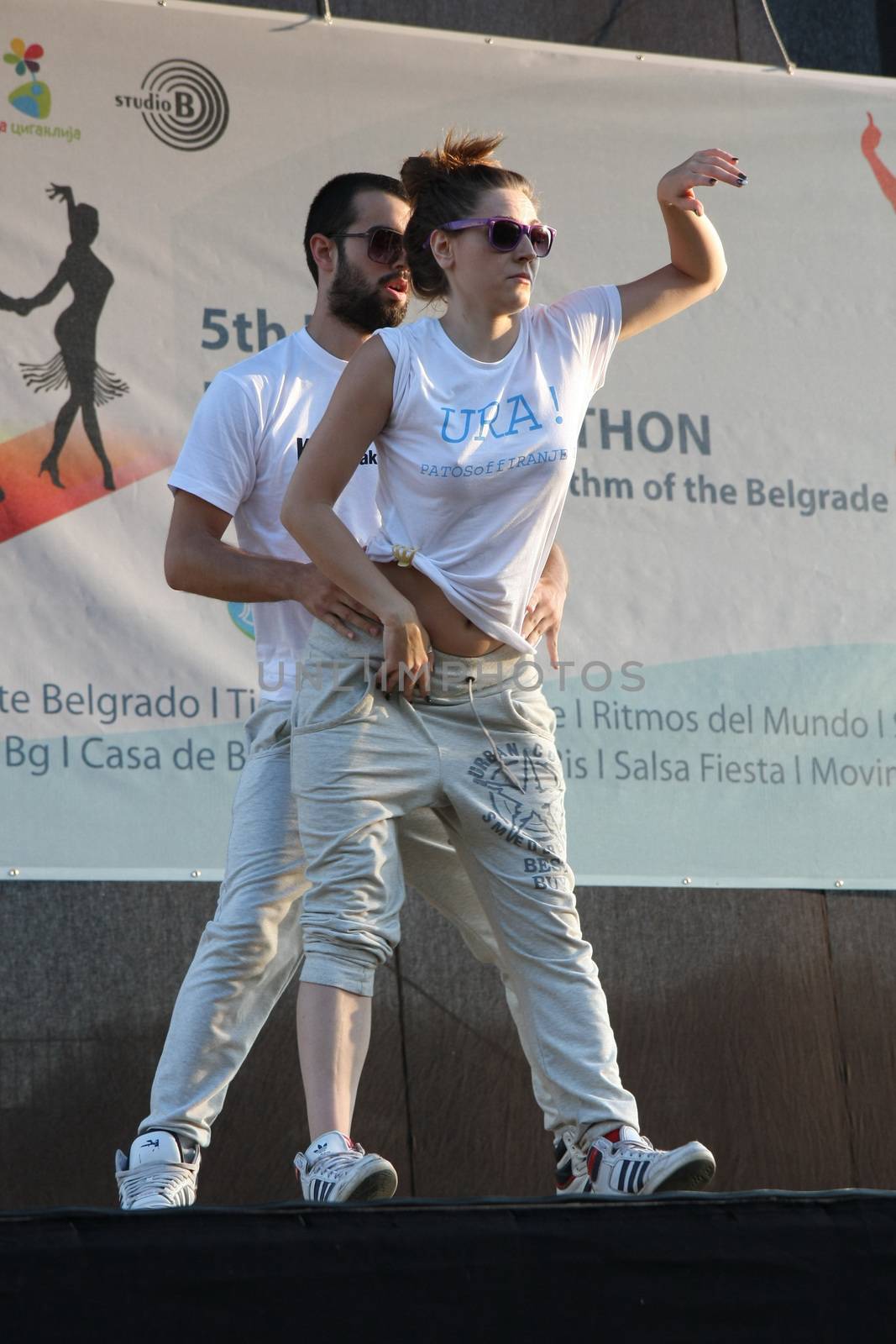 The 5th Belgrade Latino Marathon held on Saturday, the 30th of August 2014 in Belgrade Serbia