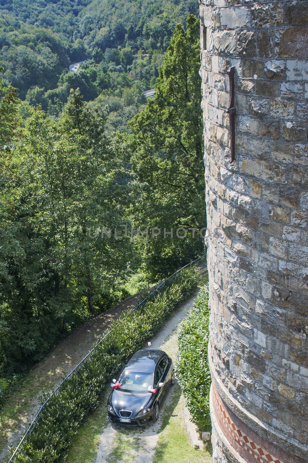 outdoor wedding in the castle by carla720