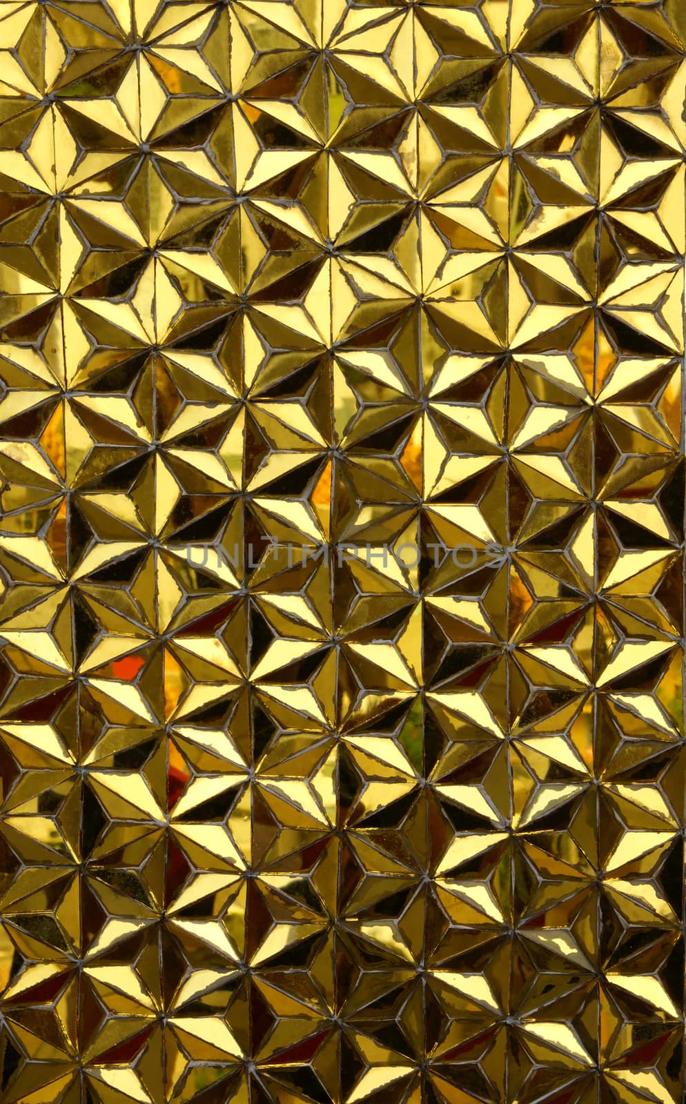 golden glass seamless mosaic