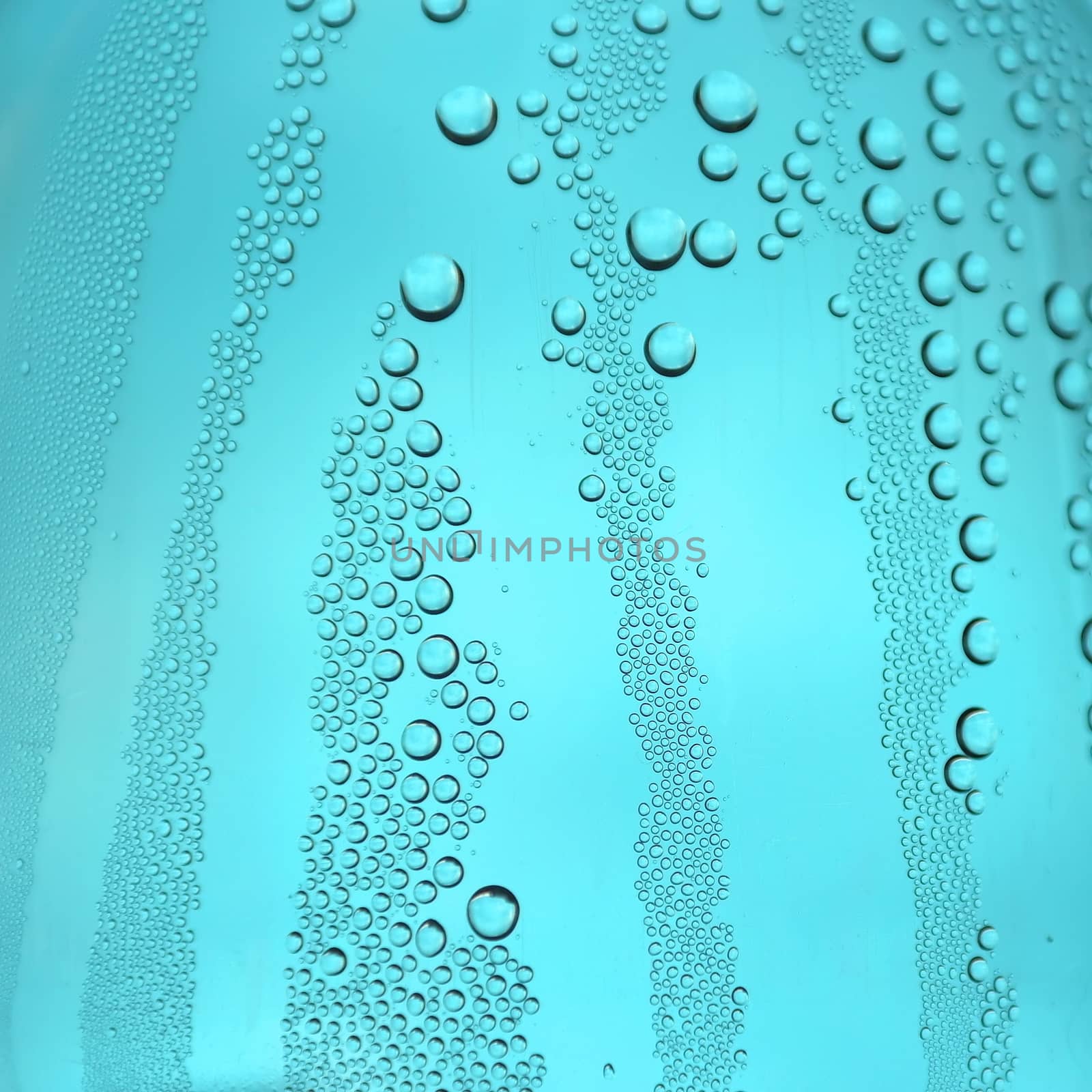 Drops of water on the glass by sergpet