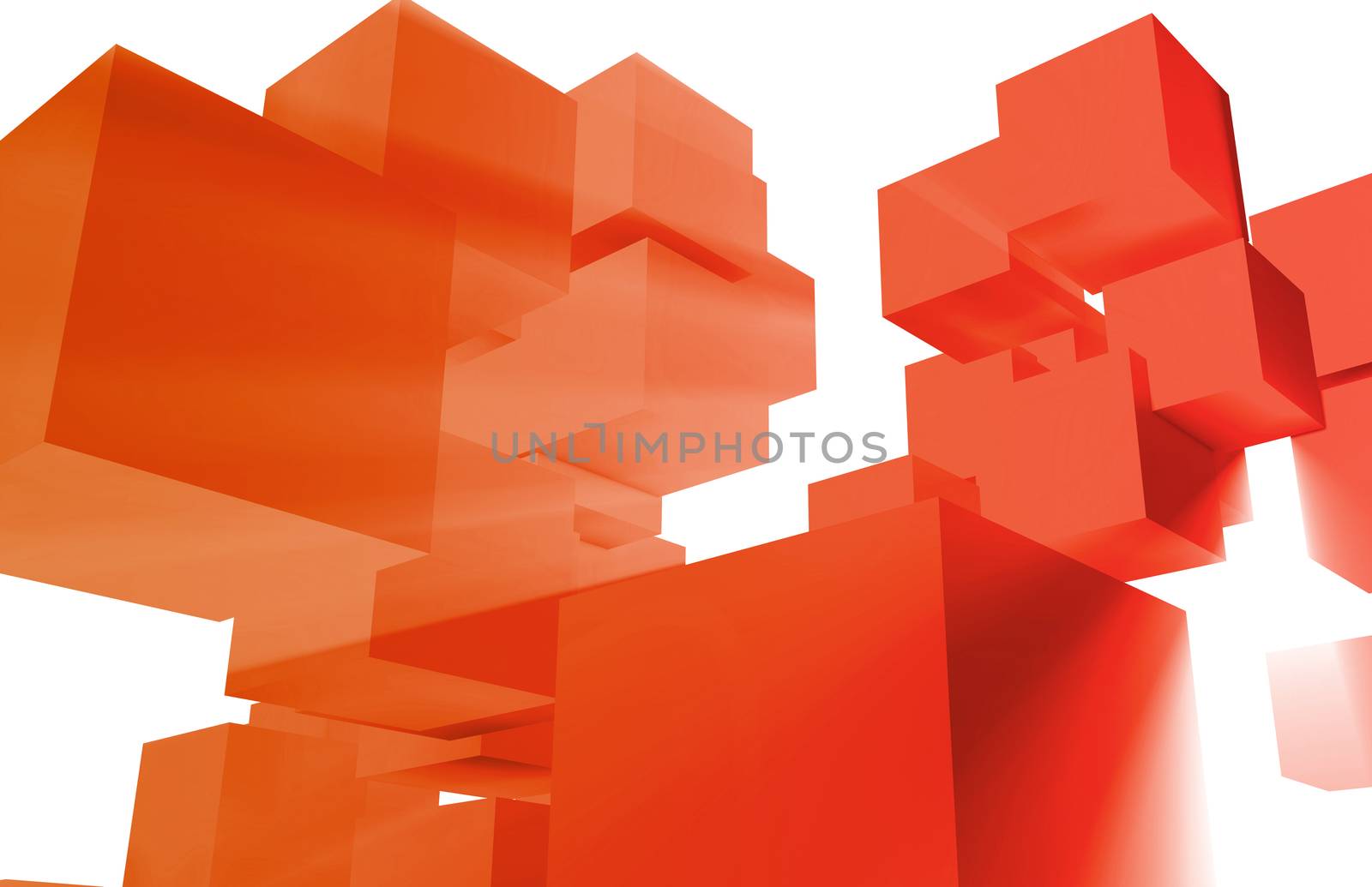 Colorful Squares Background with a Edit Blocks