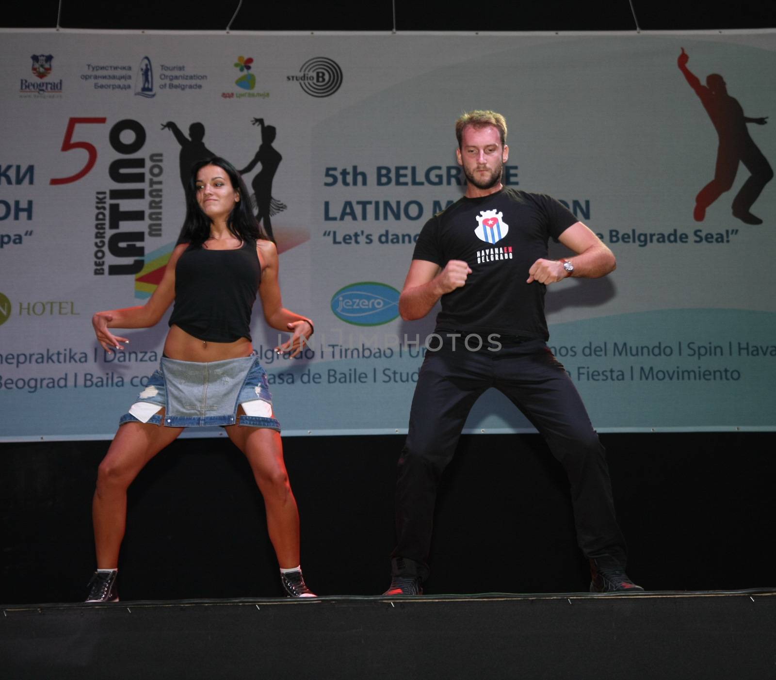 The 5th Belgrade Latino Marathon held on Saturday, the 30th of August 2014 in Belgrade Serbia