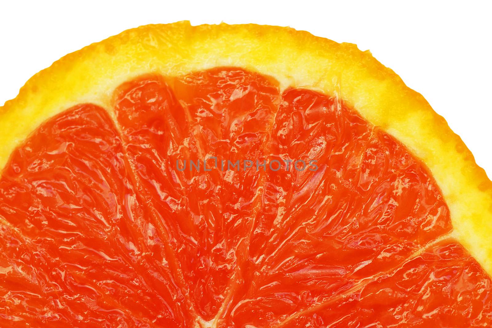 Slice of blood orange  by Mirage3