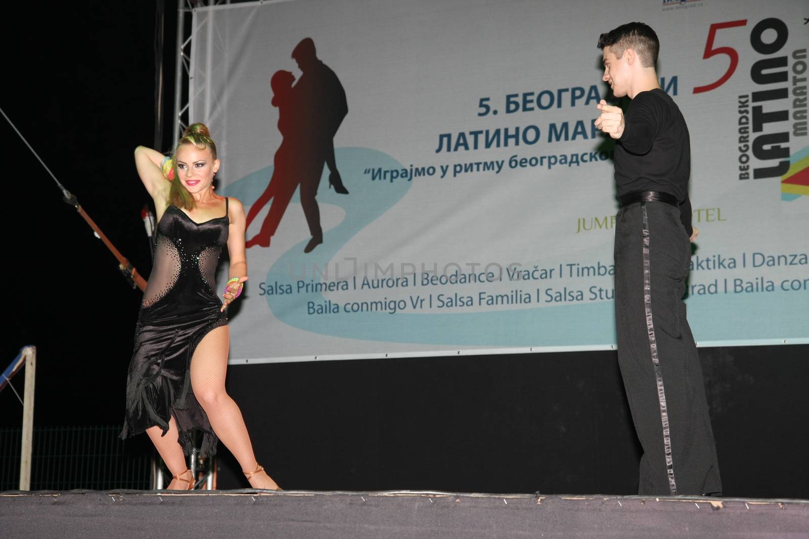 The 5th Belgrade Latino Marathon held on Saturday, the 30th of August 2014 in Belgrade Serbia