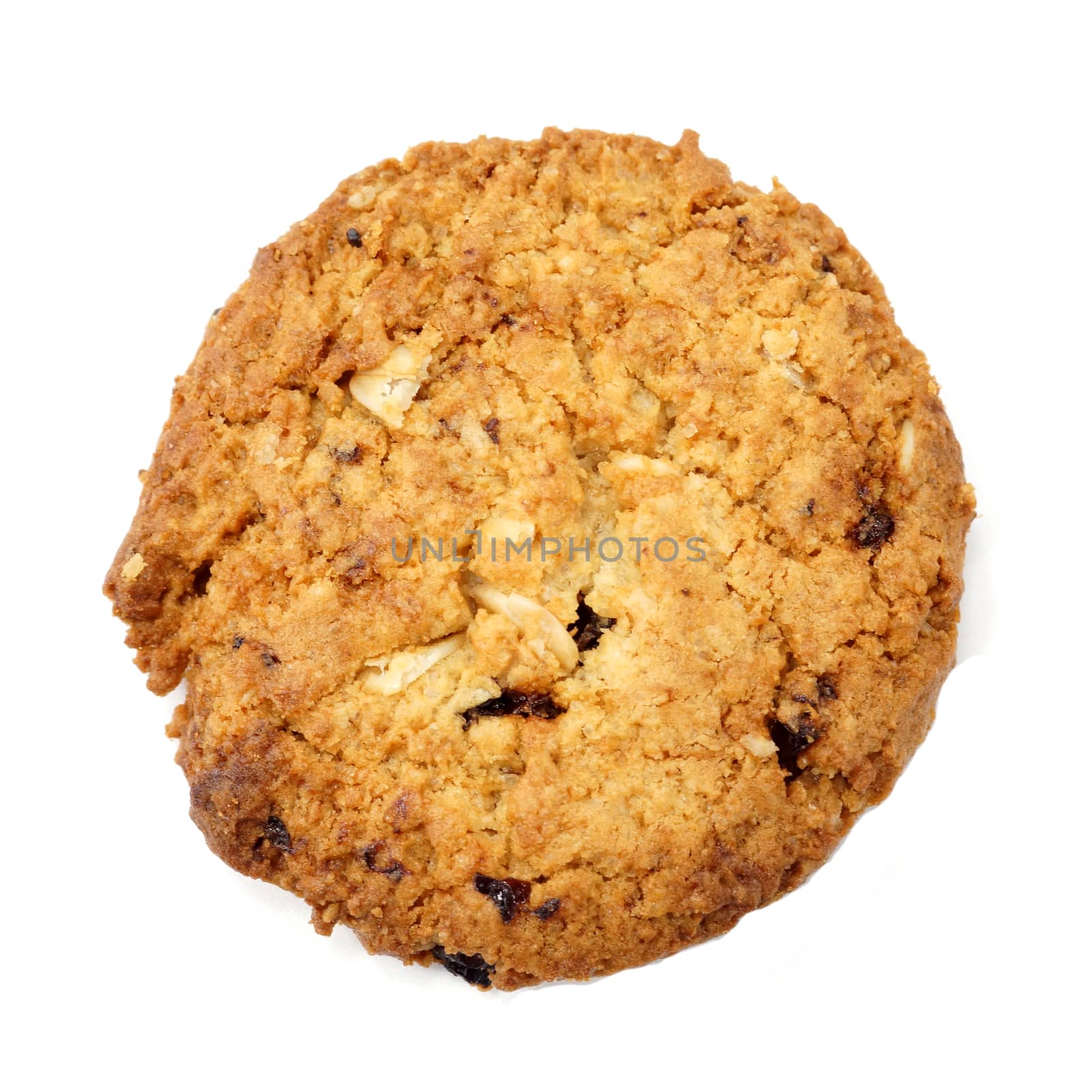 Oat cookies raisins with wholegrain oats no artificial flavors o by Noppharat_th