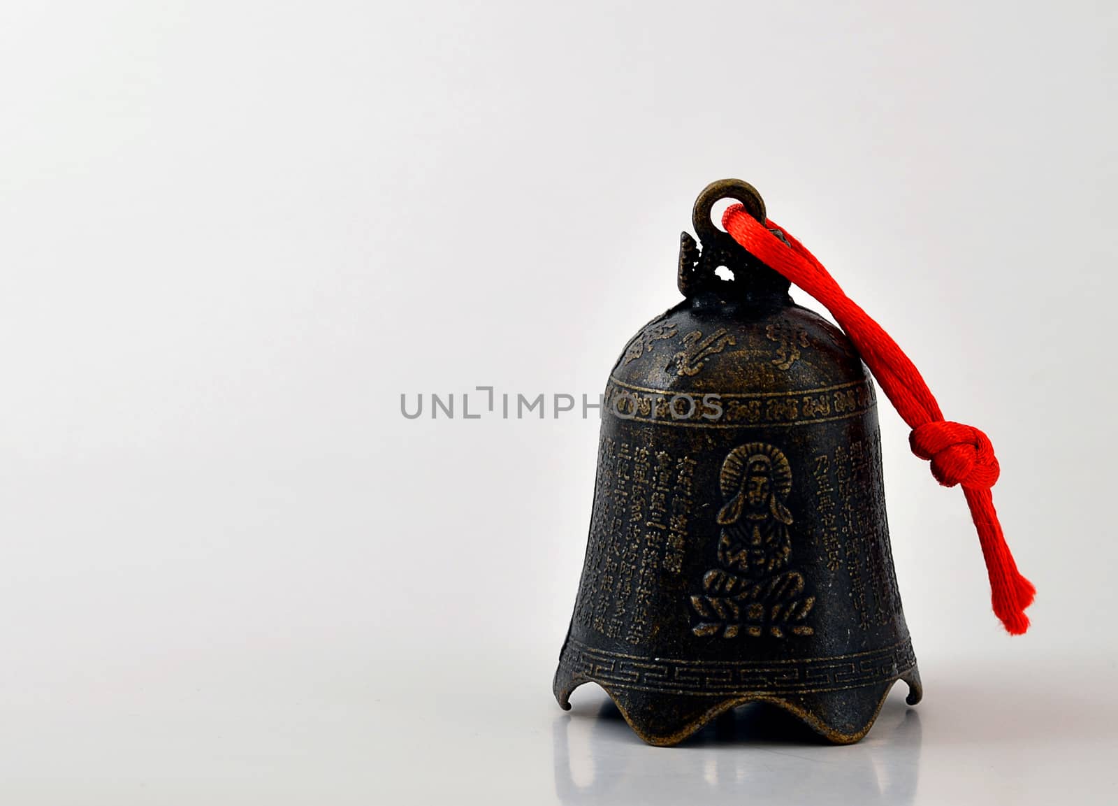Asian bell with inscriptions