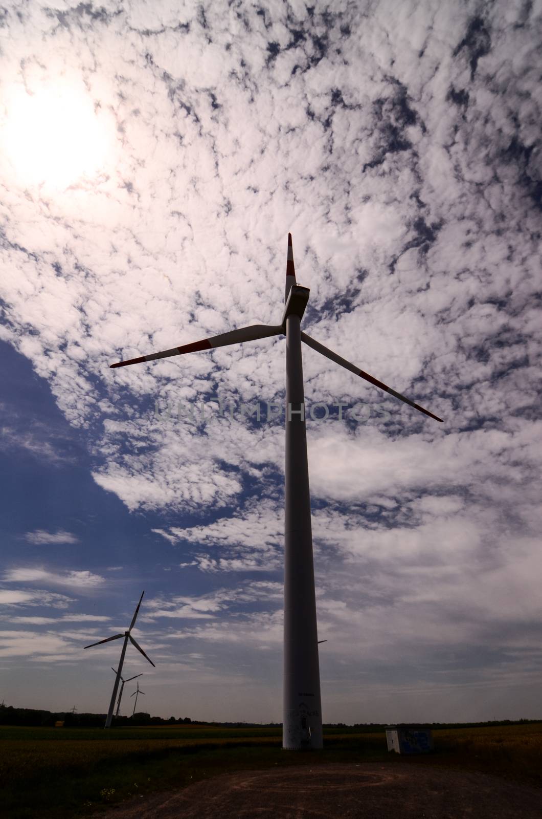 Windmill Wind Turbine Renewable Green Energy Source