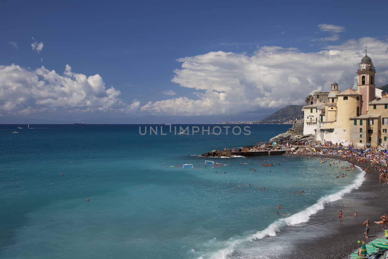 Wonderful sea with beach and blue sky 