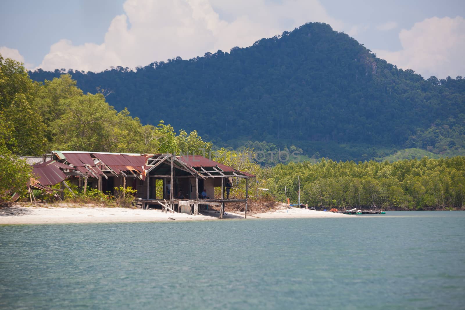 Fishermen's Village, on the Coast of Thailand