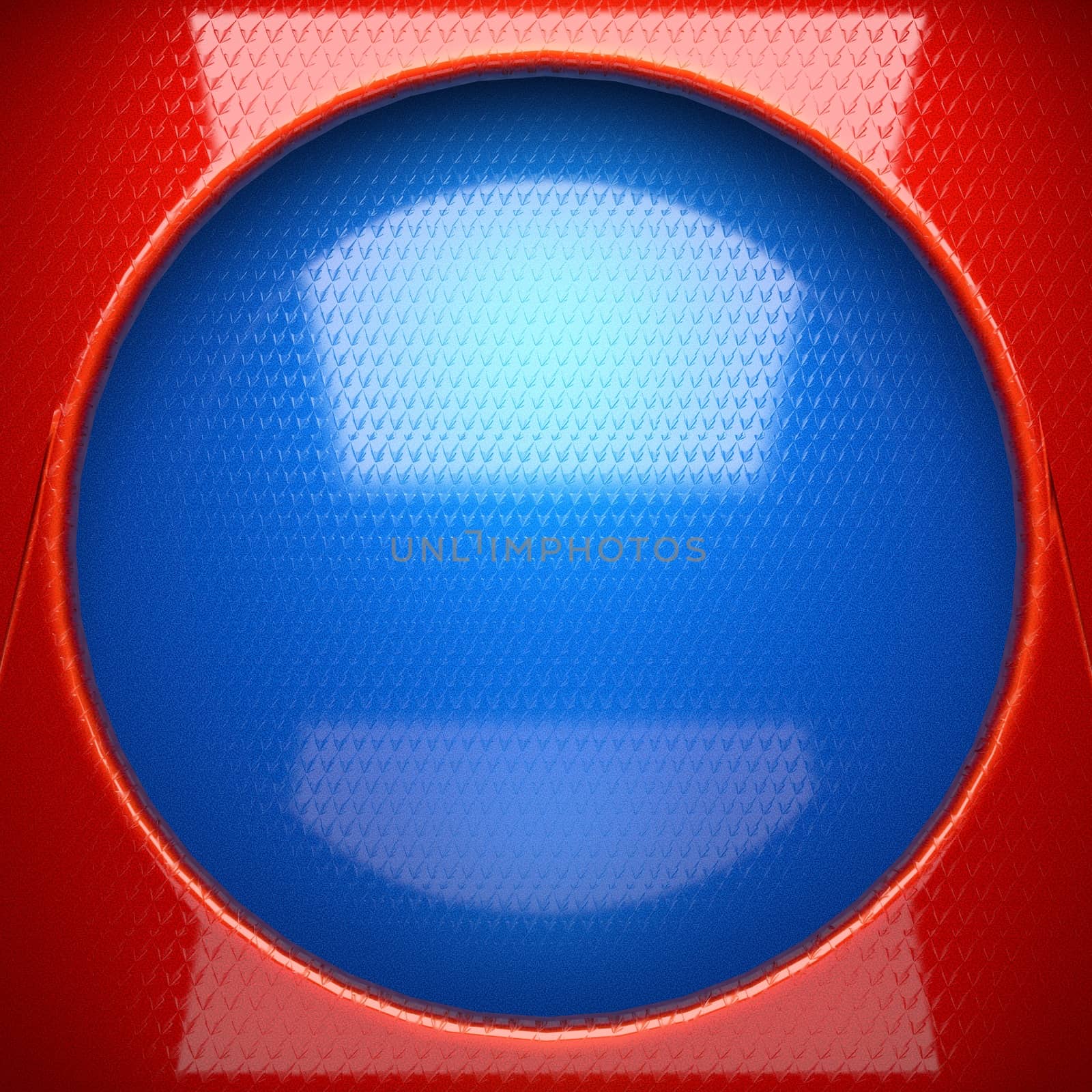 red and blue metal background