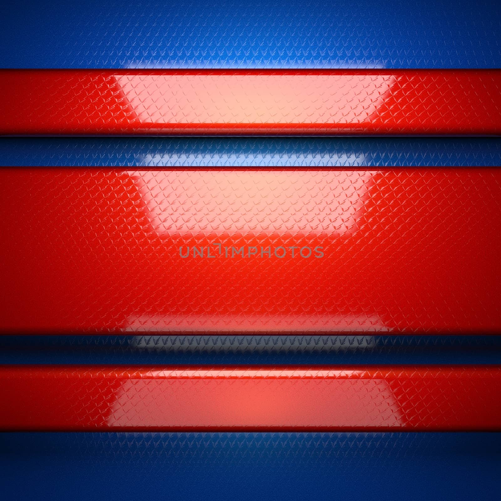 red and blue metal background