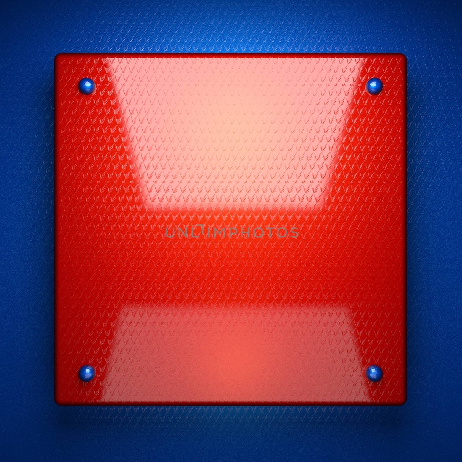 red and blue metal background