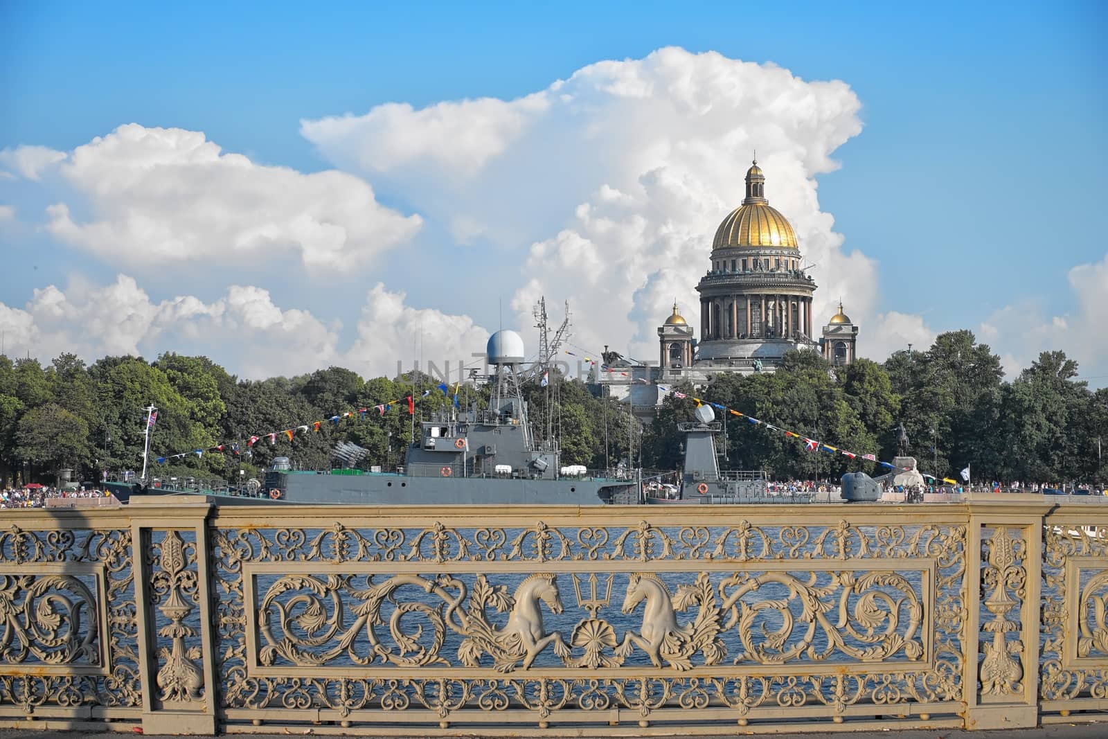 Saint Isaac's Cathedral 1818 - 1858 architect Auguste de Montferrand Saint Petersburg. Russia