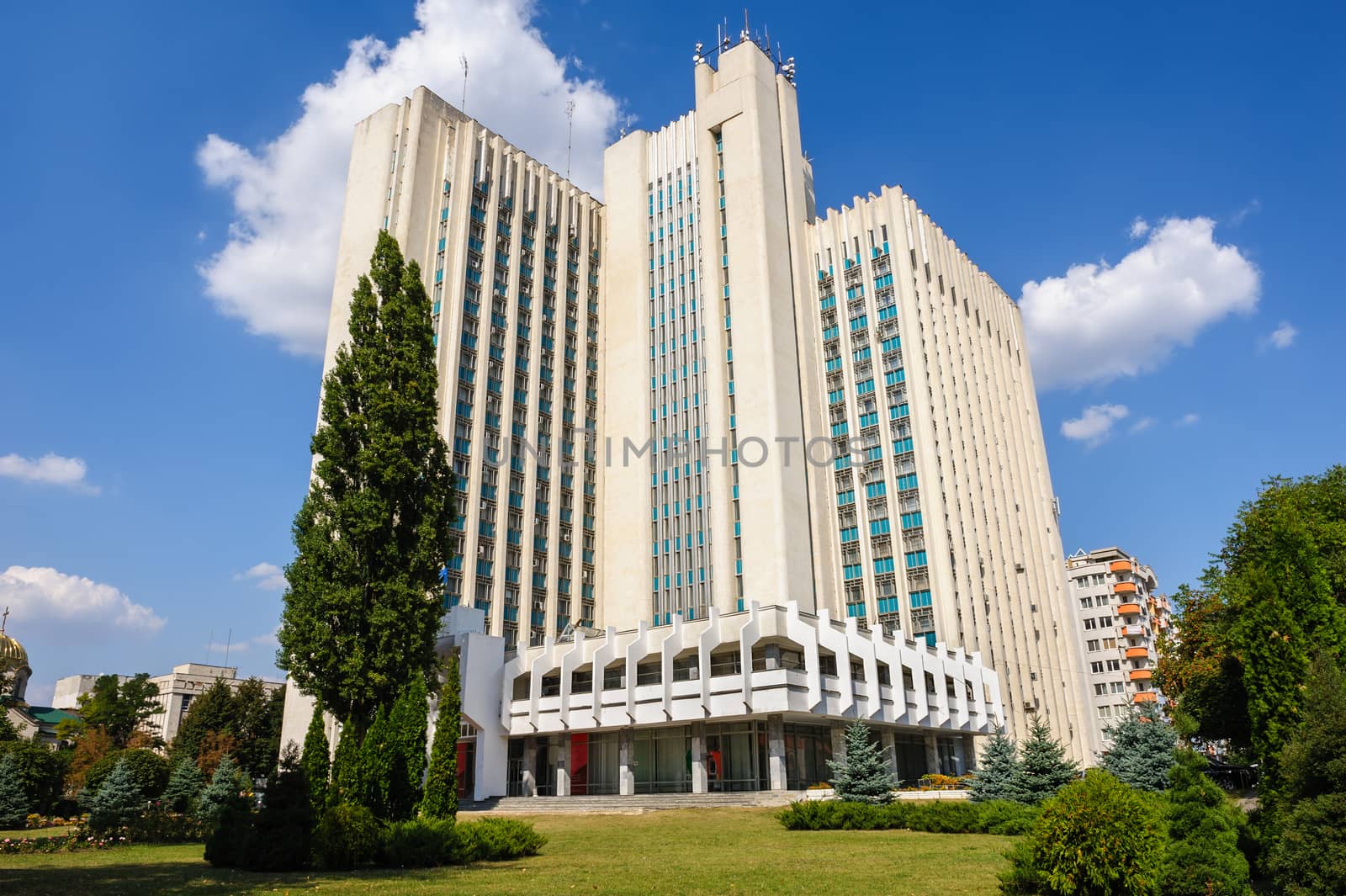 Authorithy building in Chisinau, Moldova by starush