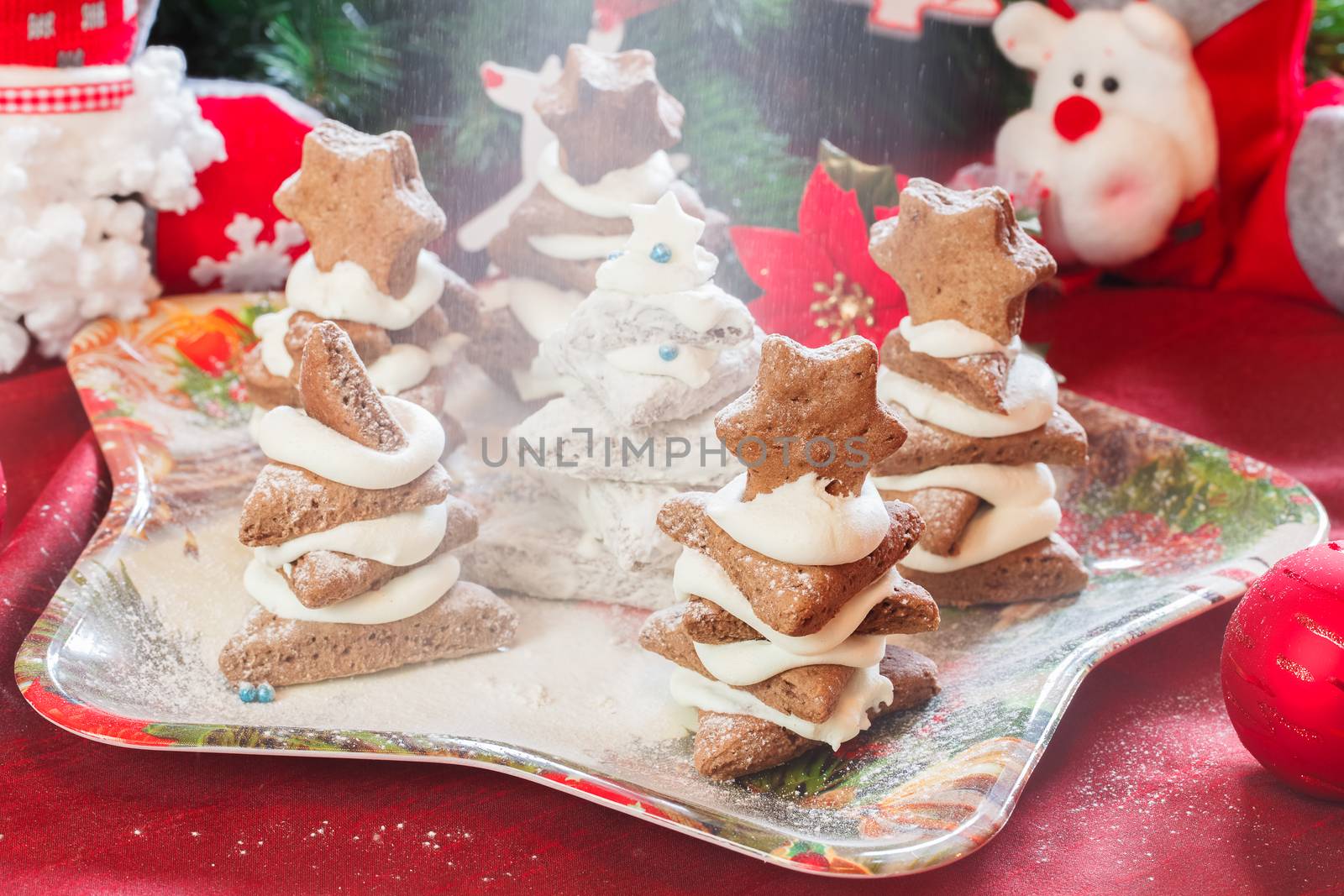 Gingerbread Christmas Trees by Slast20