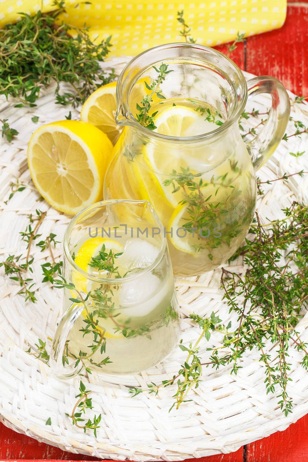 Lemon Thyme Lemonade by Slast20