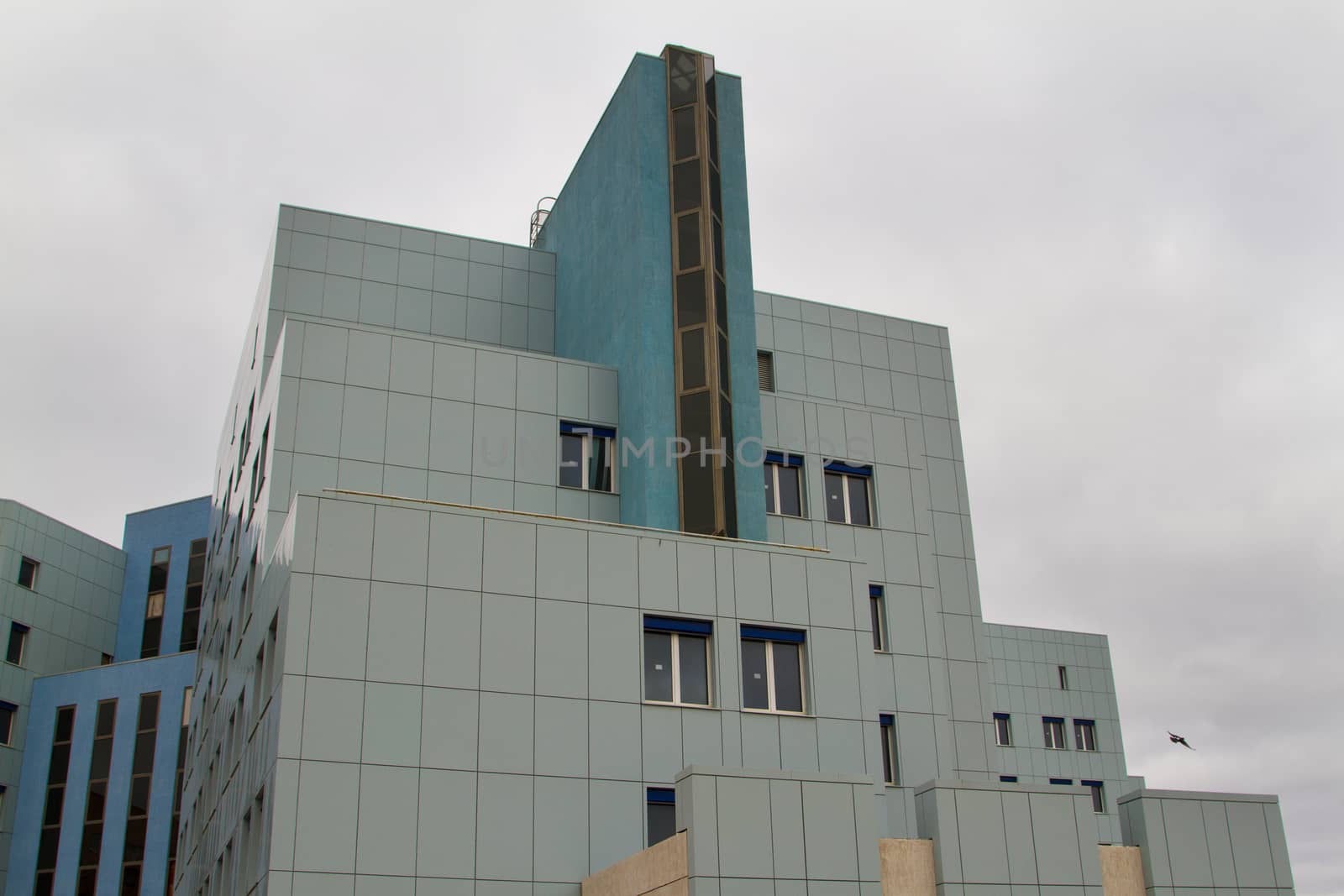The new building of the city hospital
