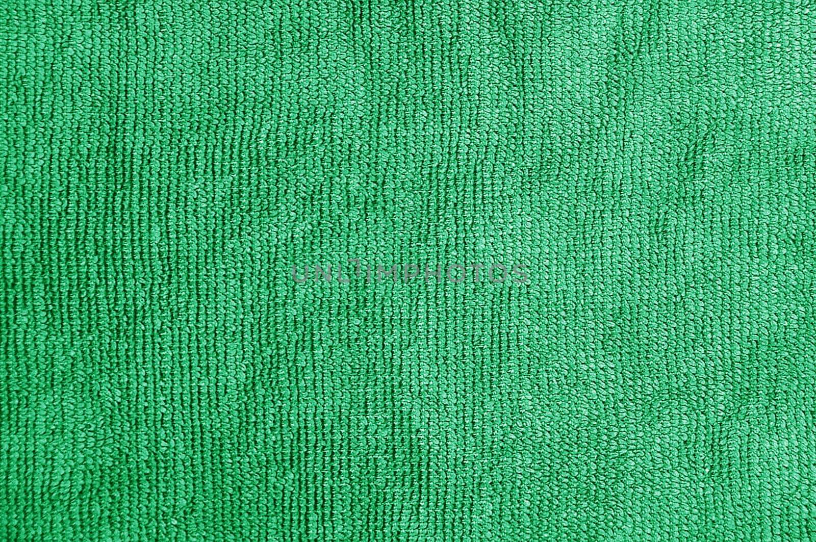 green towel texture, vibrant colors and strong shading expanse