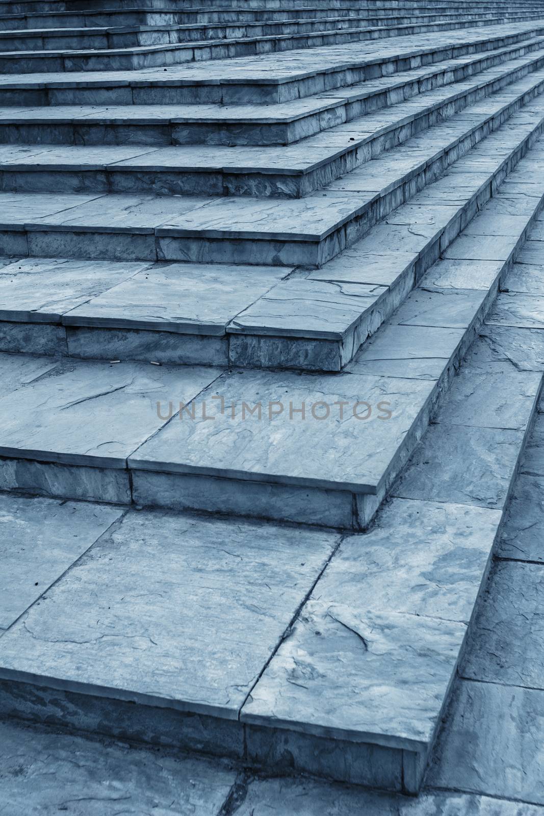 stone stairs in the park
