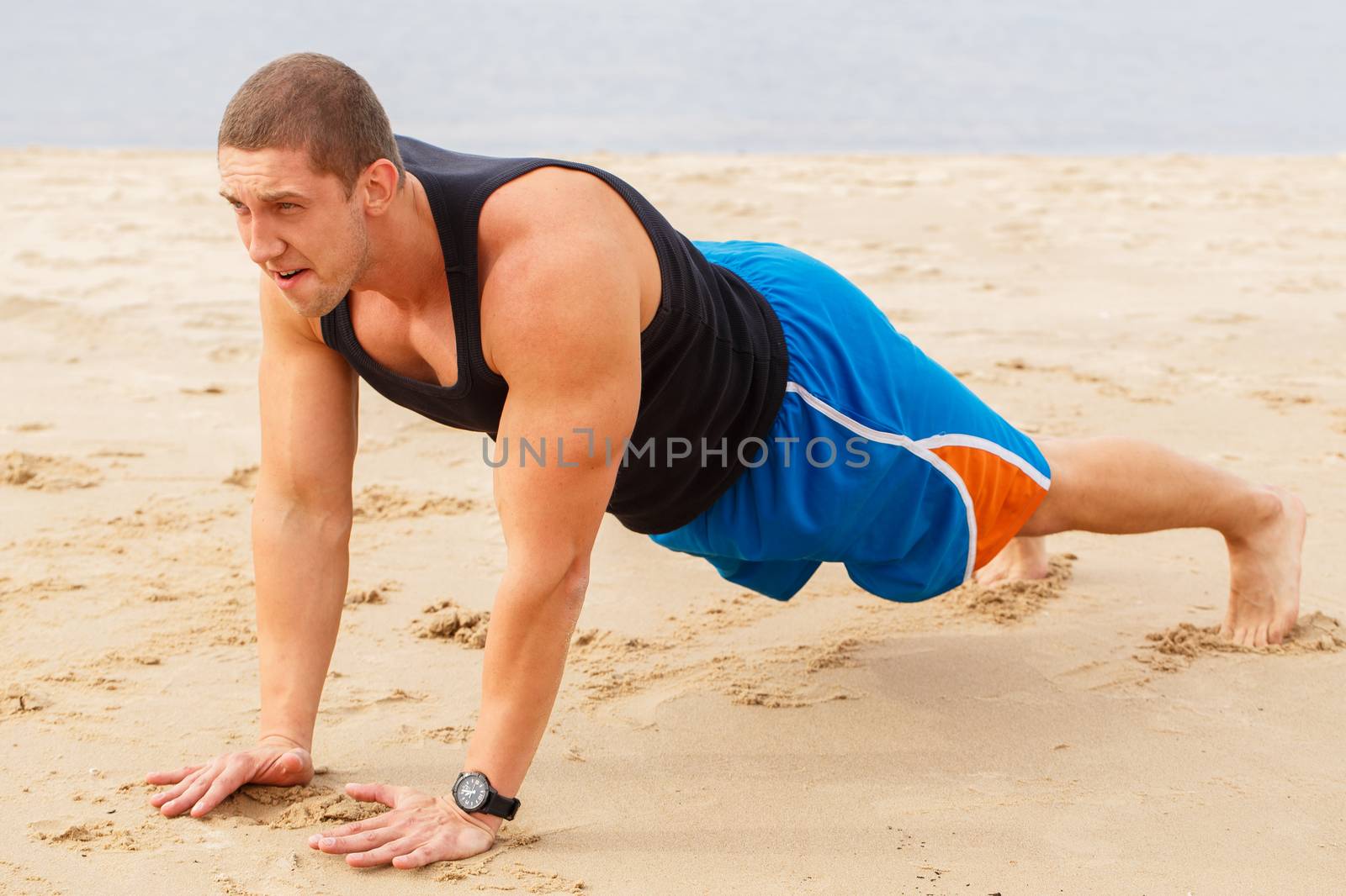 Fitness on the beach by rufatjumali