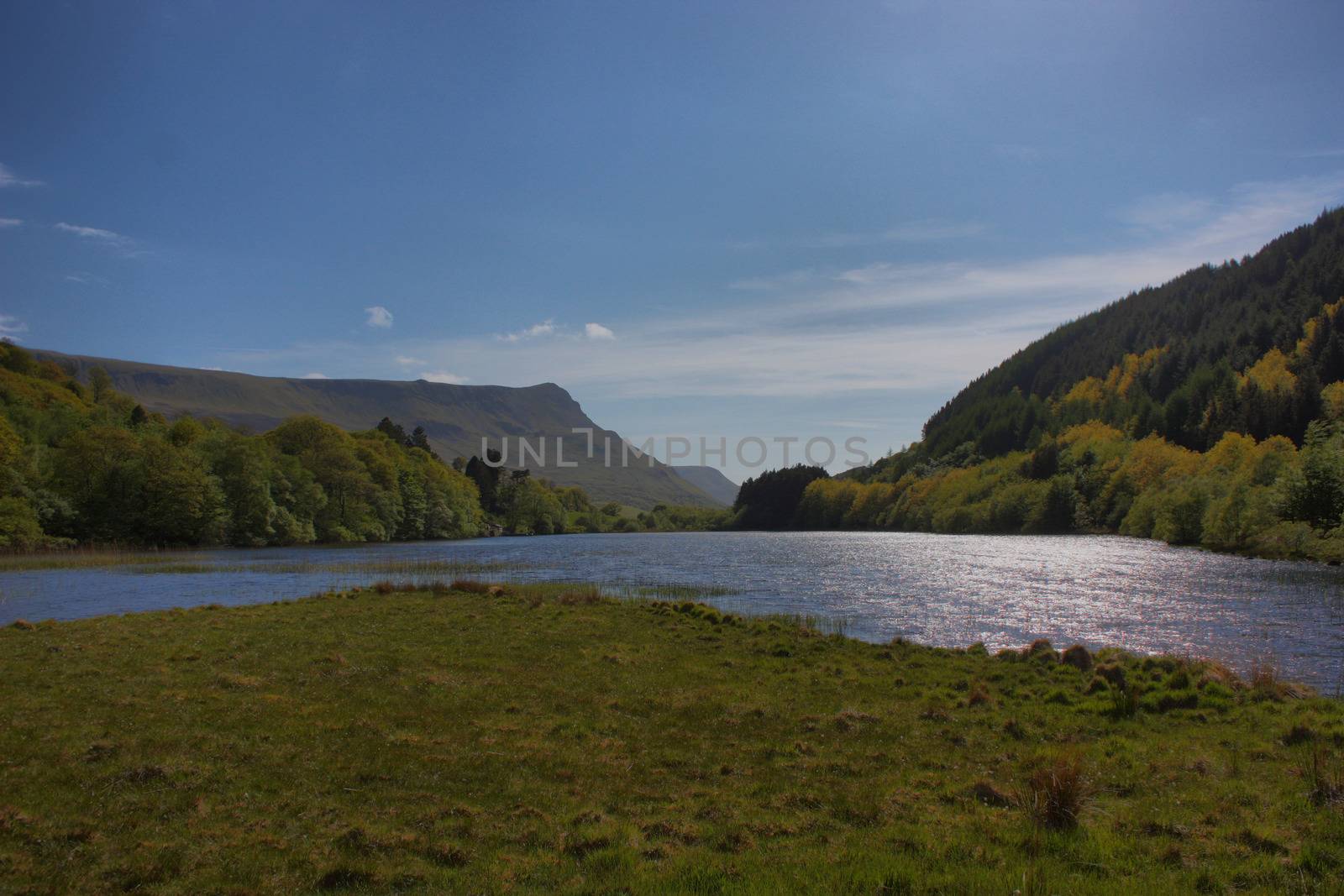 cadair idris mountain range in snowdonia