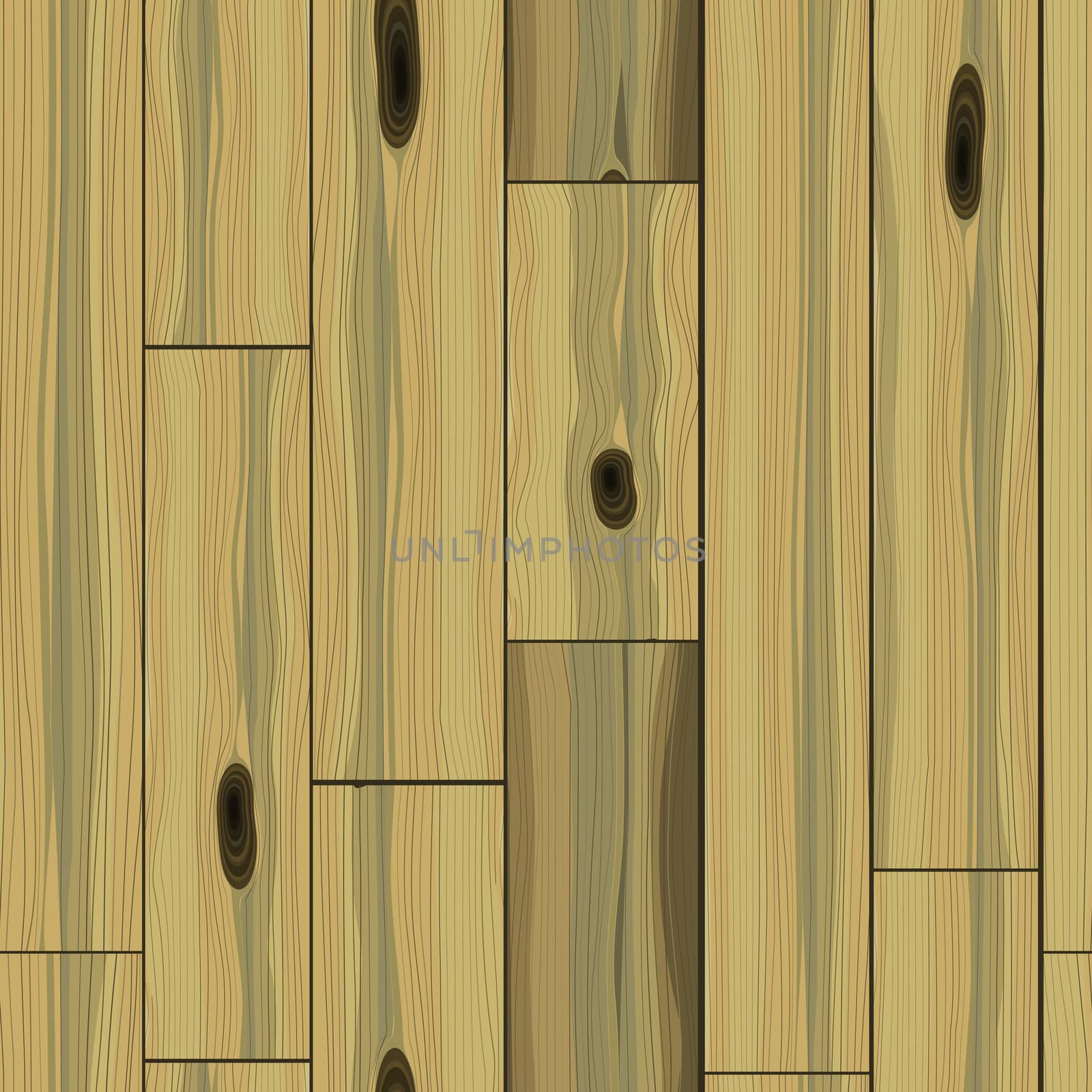Vector texture of oak boards