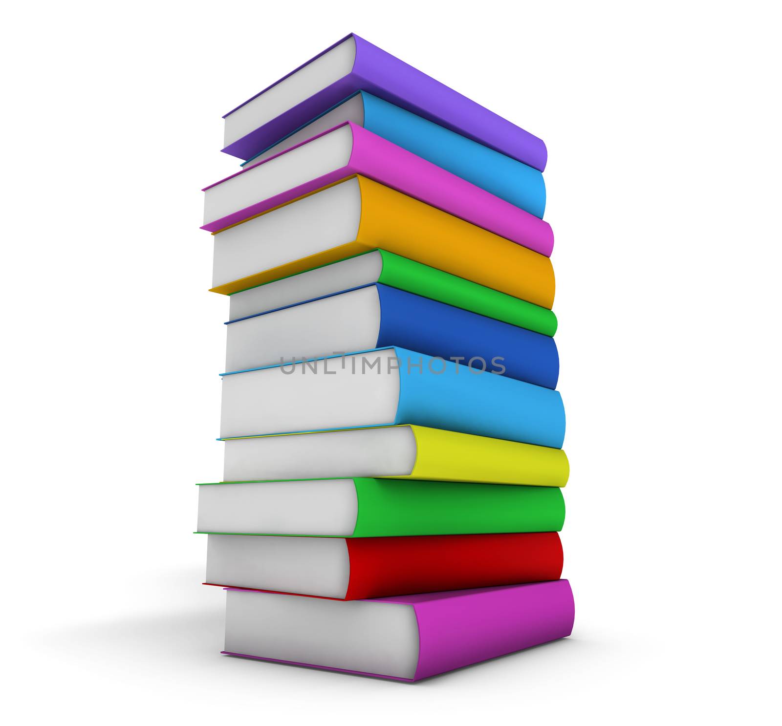 Stack Of School Books by nirodesign