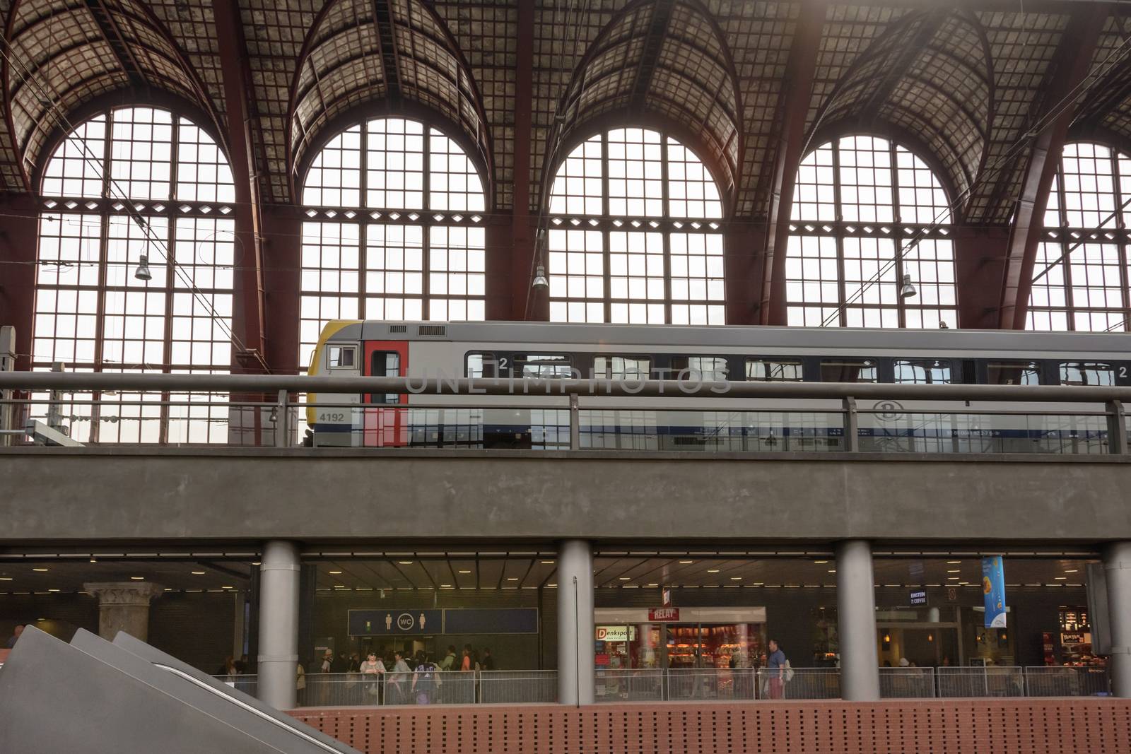 Antwerp Central is the name of the main railway station in the Belgian city of Antwerp. The original station building was constructed between 1895 and 1905.