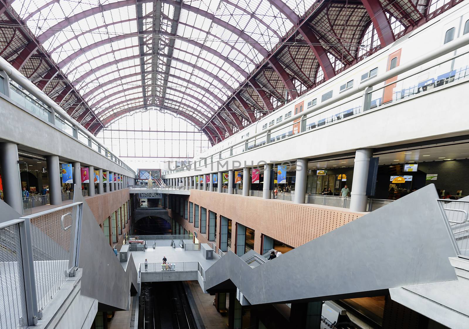 Antwerp Central is the name of the main railway station in the Belgian city of Antwerp. The original station building was constructed between 1895 and 1905.