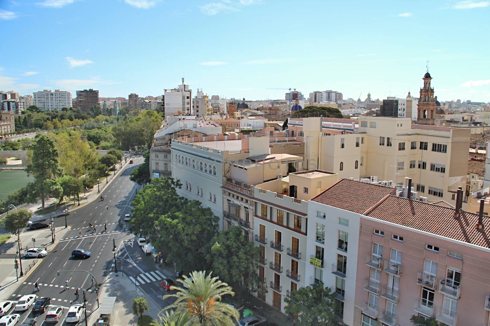 Photo of City of Valencia, Spain made in the late Summer time in Spain, 2013