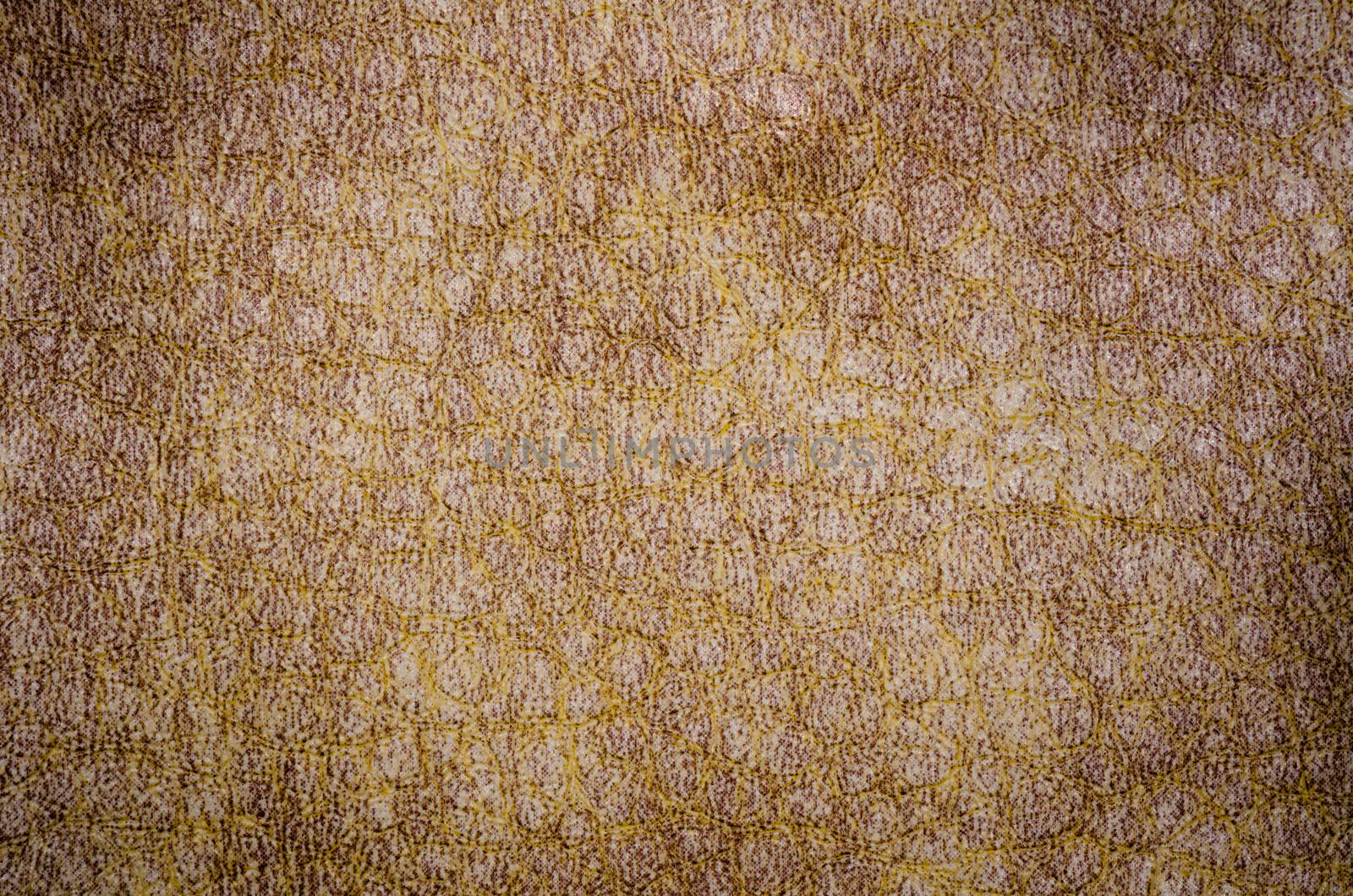 Abstract brown leather texture or background