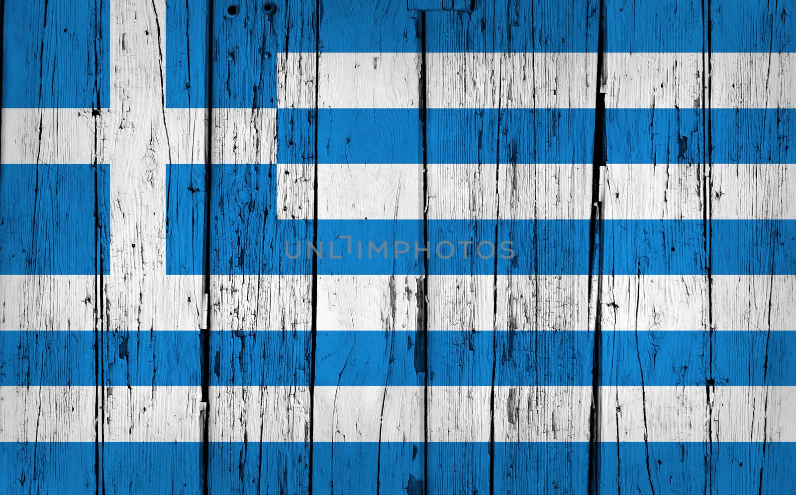 Greece Flag Grunge Background by nirodesign