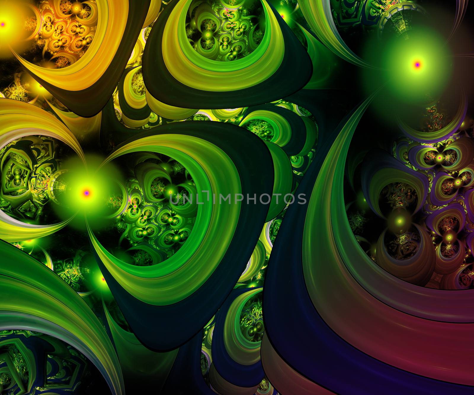 Computer generated fractal artwork by stocklady