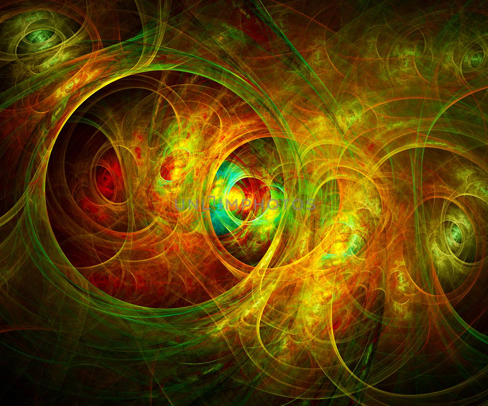 Computer generated fractal artwork for art and entertainment