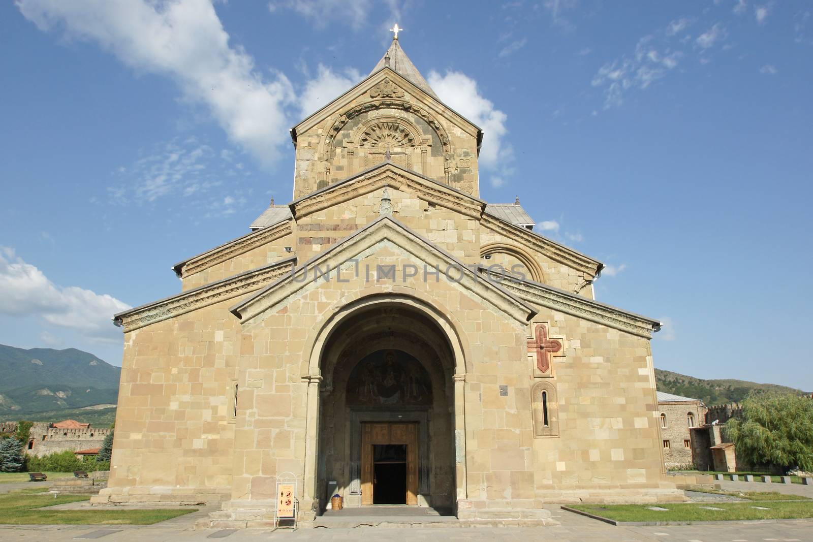 Church Sveti Zchoweli, Mzcheta, Georgia, Europe