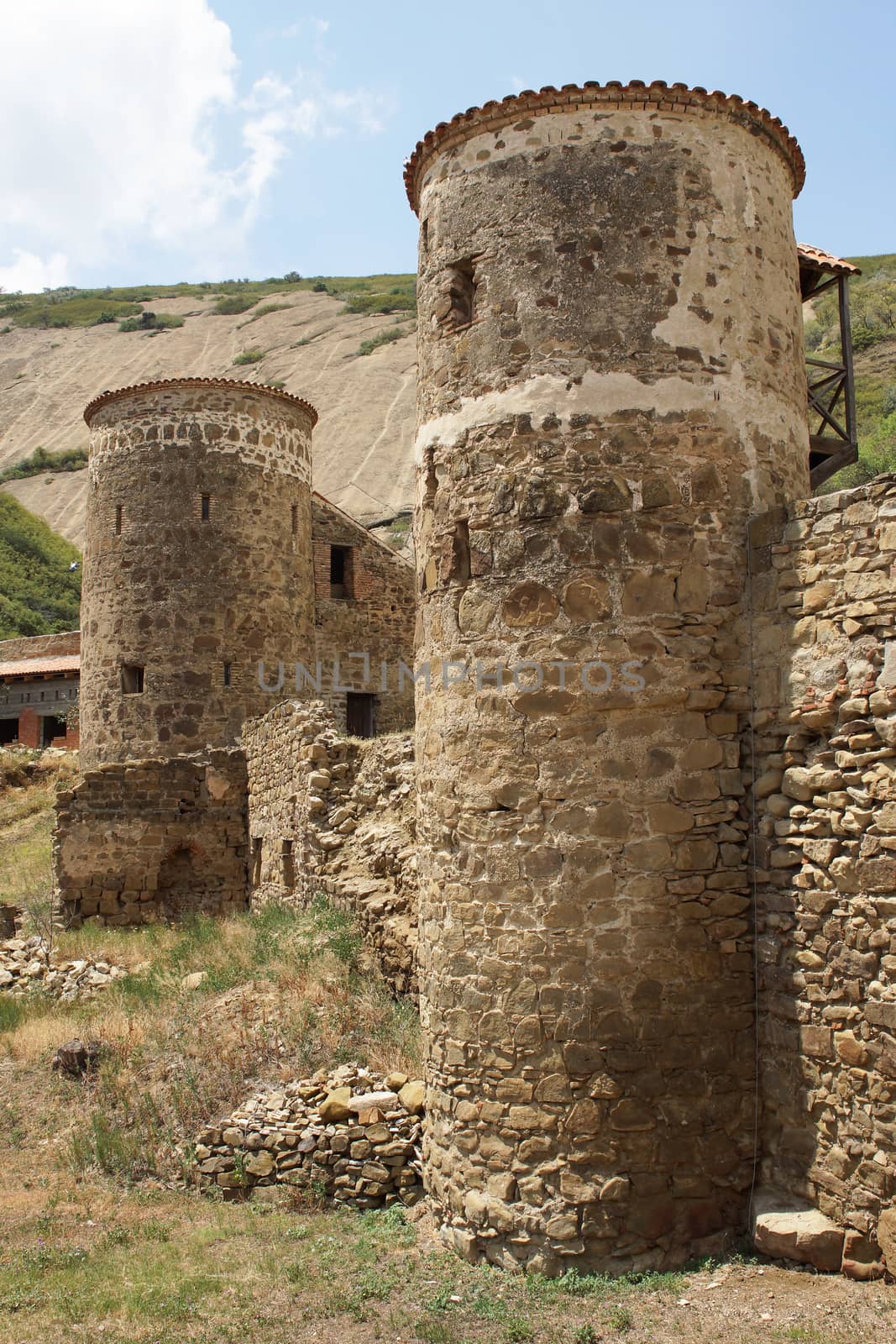 Monastery David Garedji, Kakheti; Georgia, Europe by alfotokunst