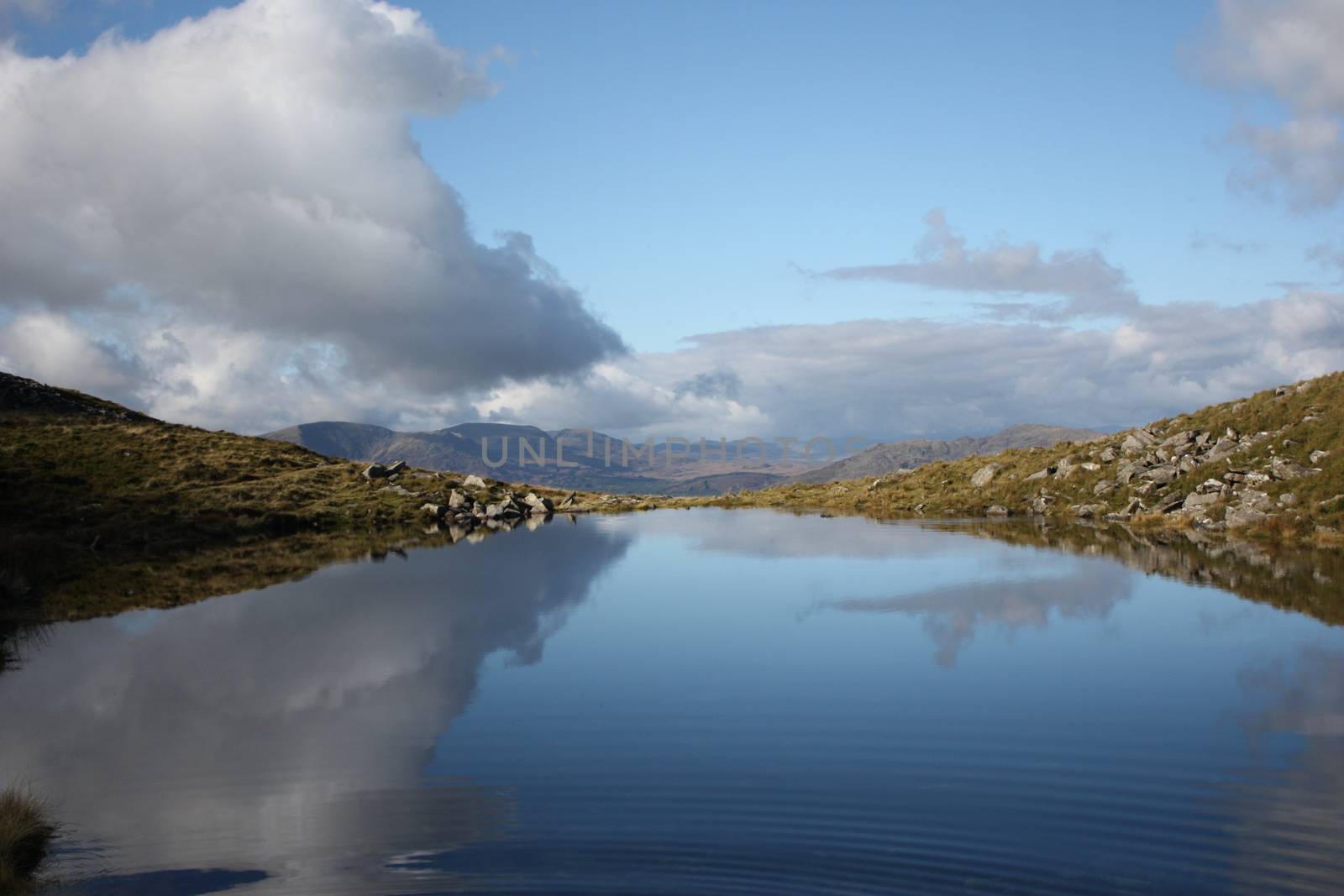 cadair idris mountain range in snowdonia by chrisga