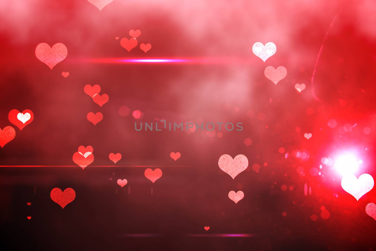 Digitally generated love background by Wavebreakmedia