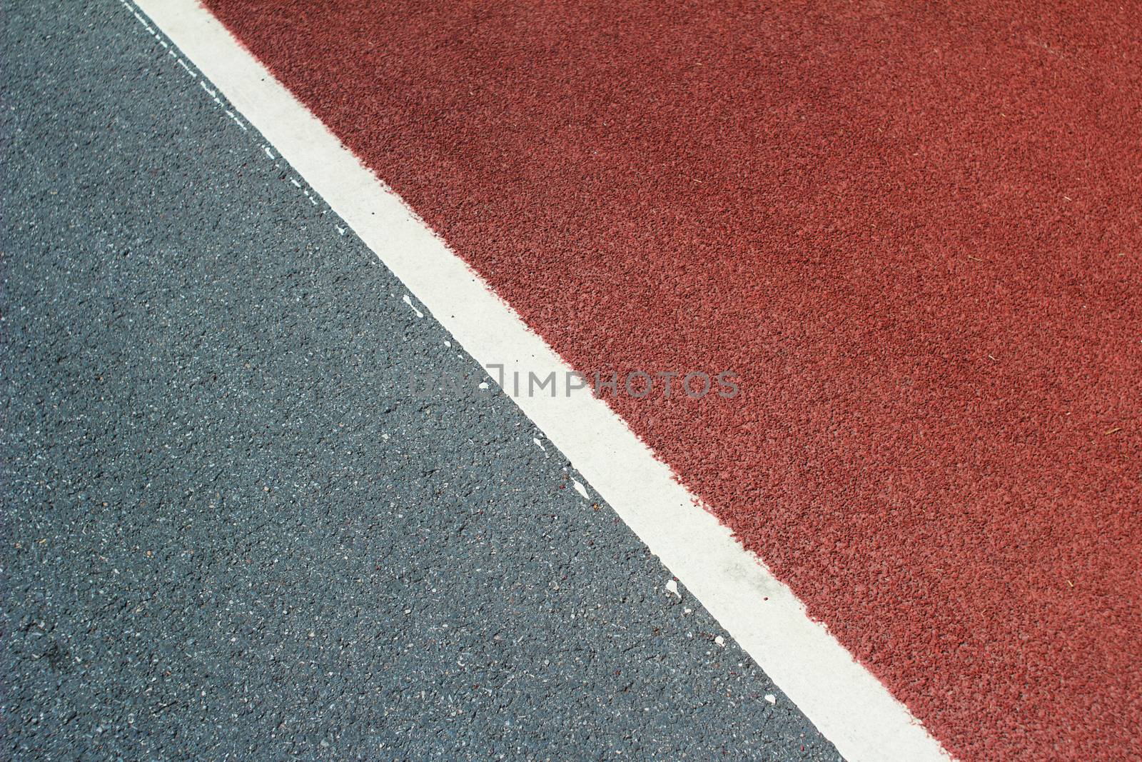 runway in the stadium