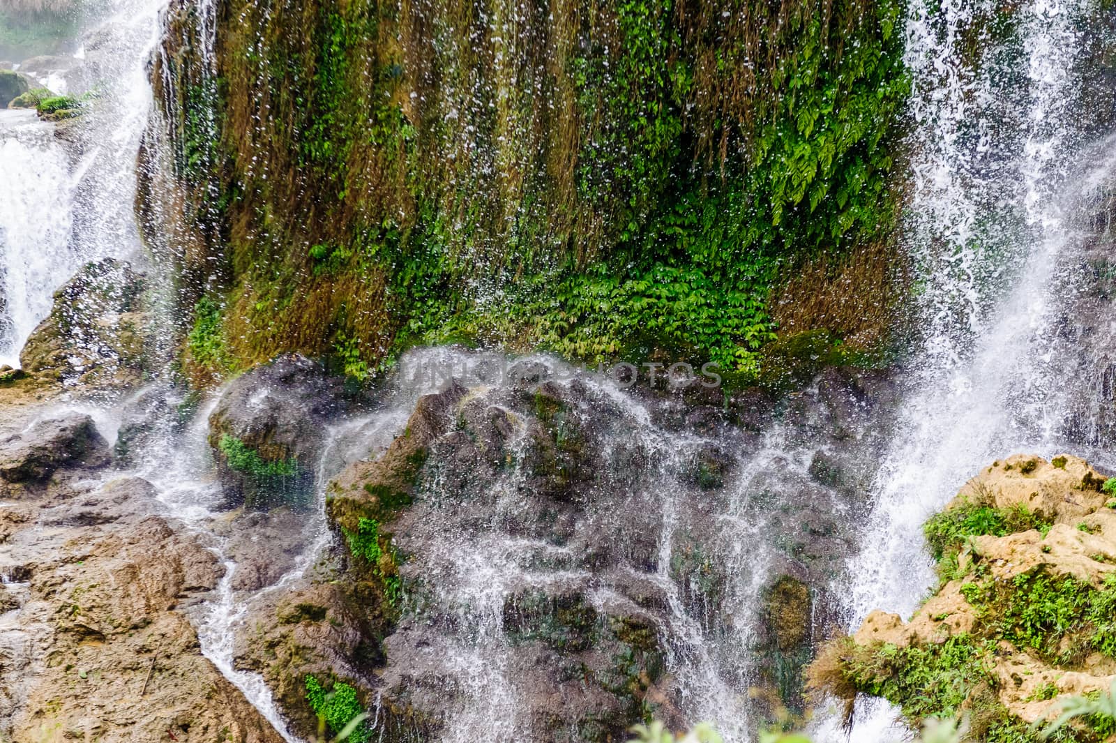 Ban Gioc - Detian falls in Guangxi, China.