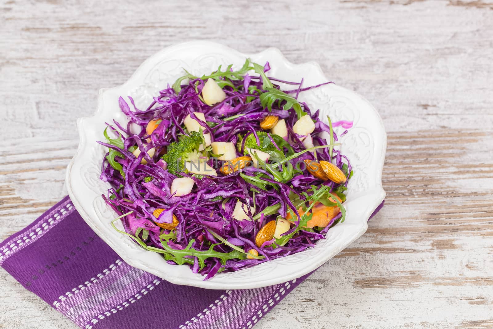 Red cabbage salad by Slast20