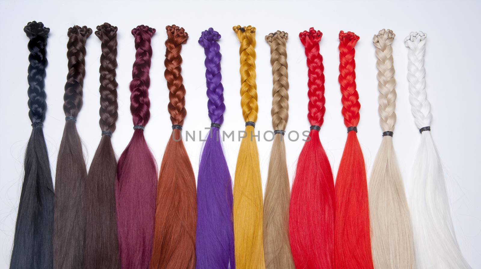 Artificial Hair Used for Production of Wigs by courtyardpix