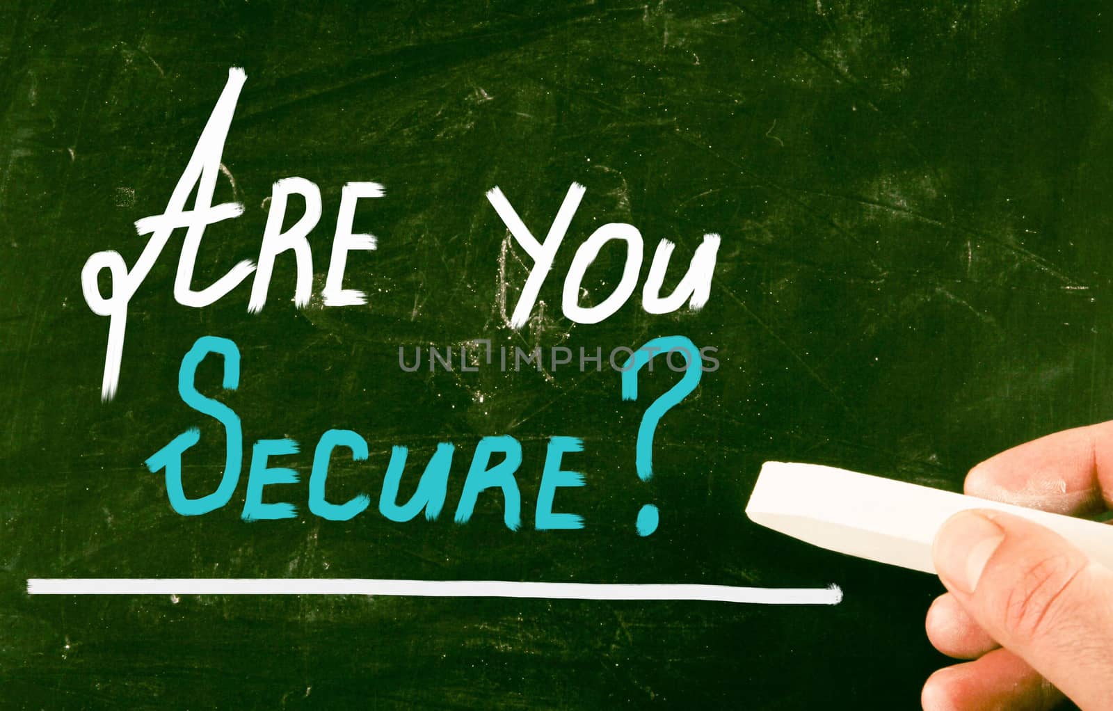are you secure concept