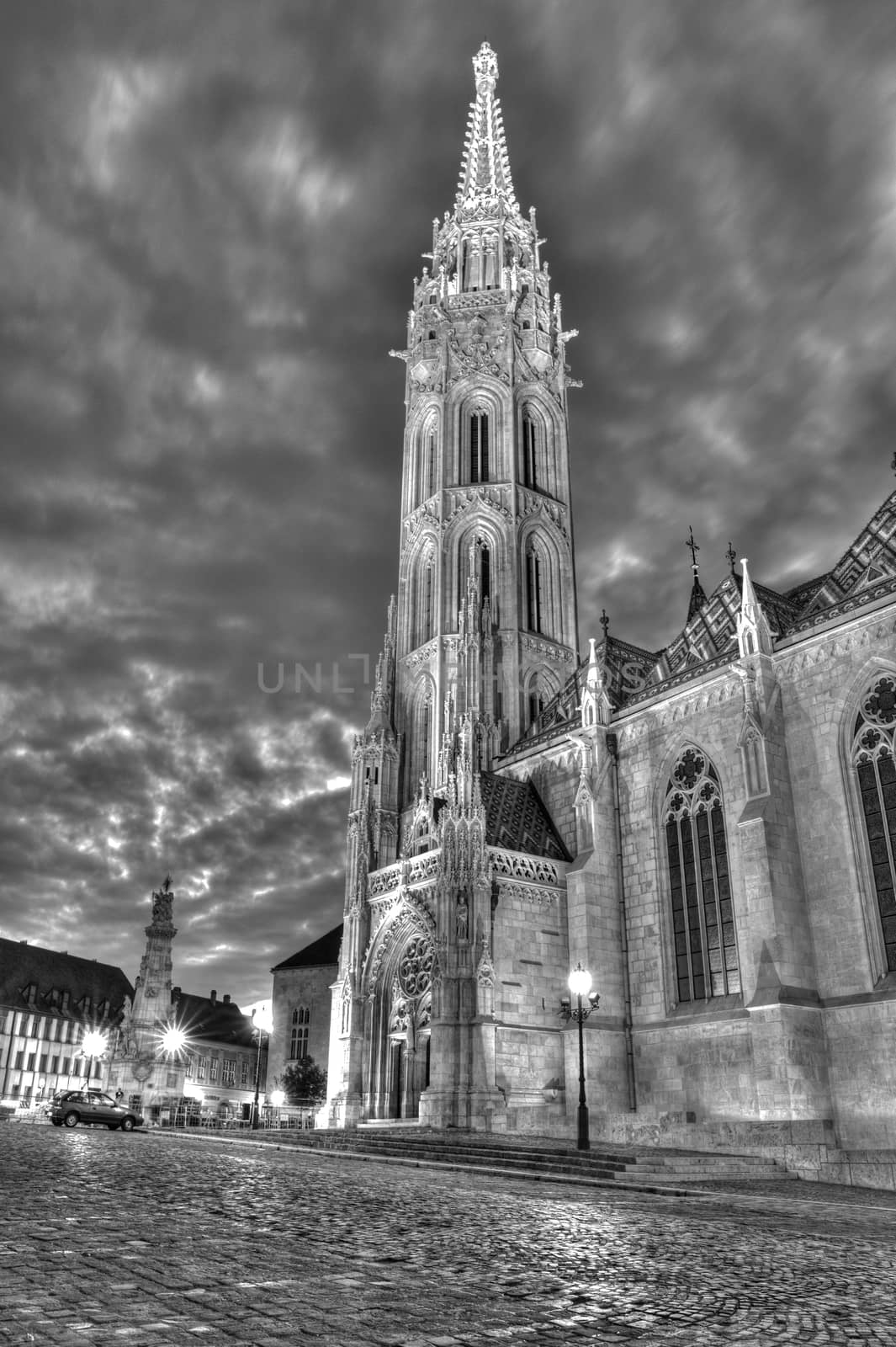Church of Mathias Rex in Budapest, Hungary by anderm