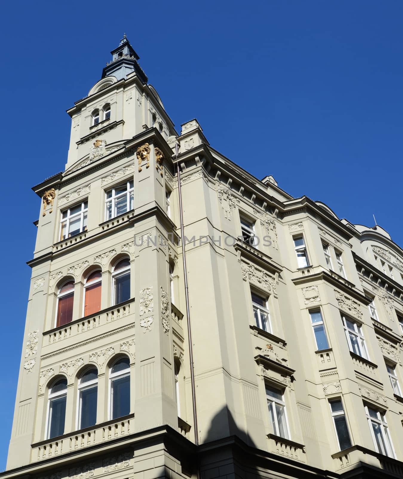 historical arhcitecture in Prague