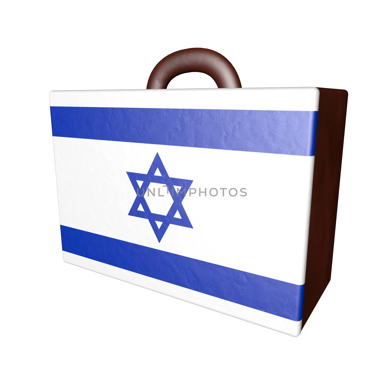 Israel Suitcase by Koufax73