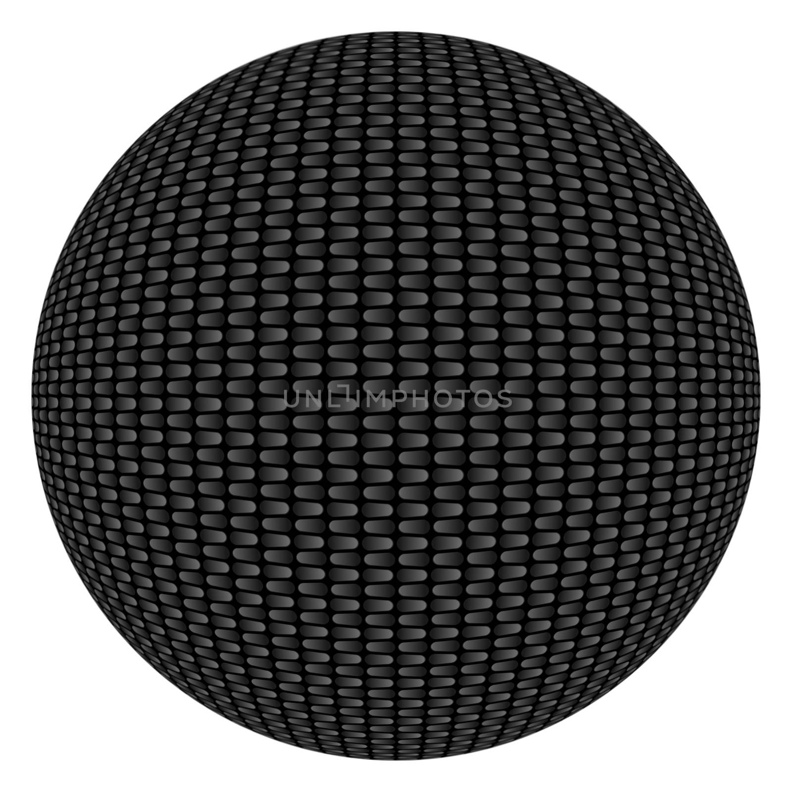 Carbon Fiber Textured Button by graficallyminded