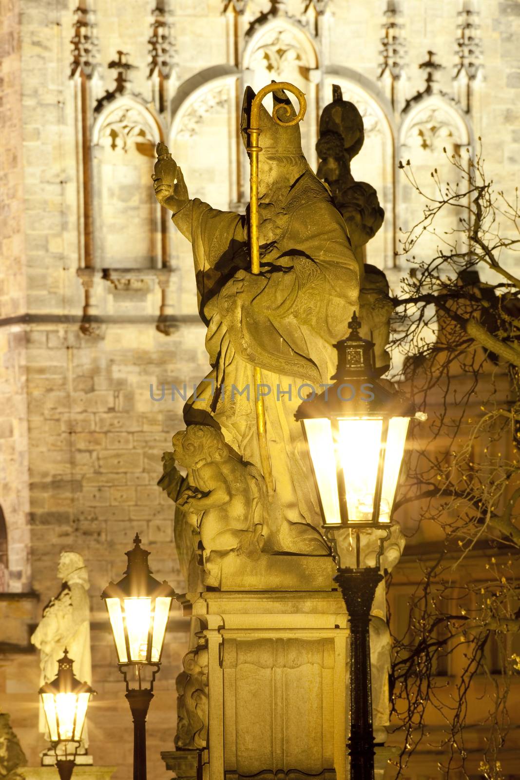 prague, charles bridge by courtyardpix