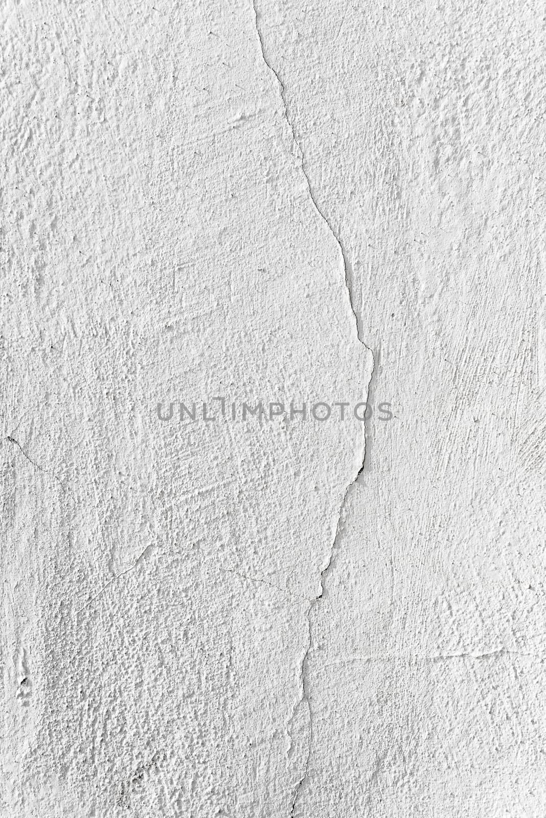 white wall with cracks